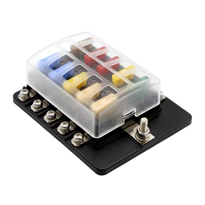 10-vega skrúfuhneta öryggiblokk