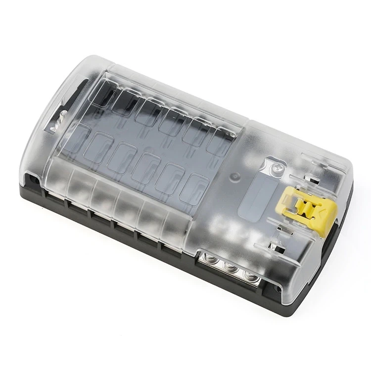 12 Way Blade Fuse Block Negative Bus Car Öryggi Box